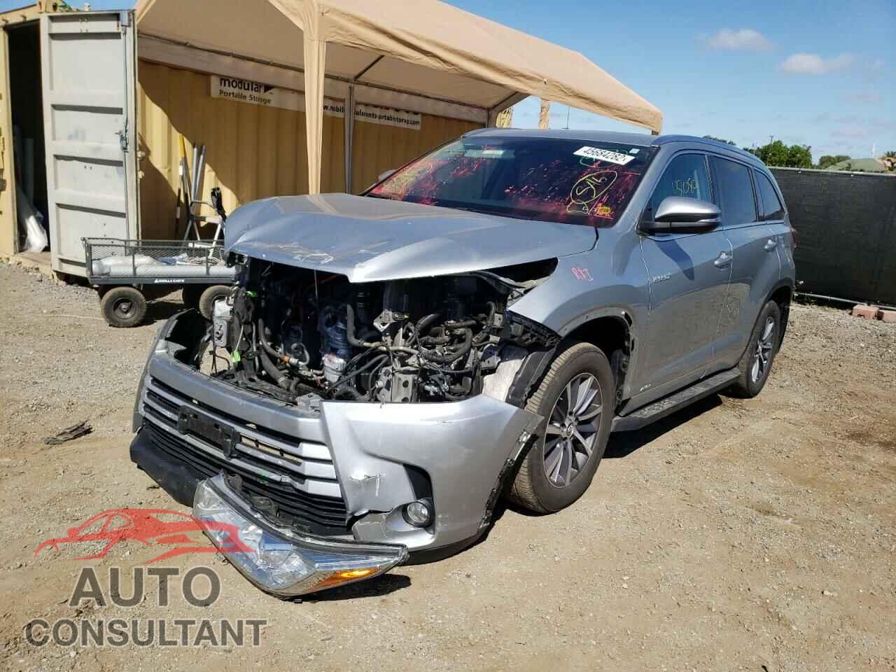 TOYOTA HIGHLANDER 2017 - 5TDJGRFH4HS035036