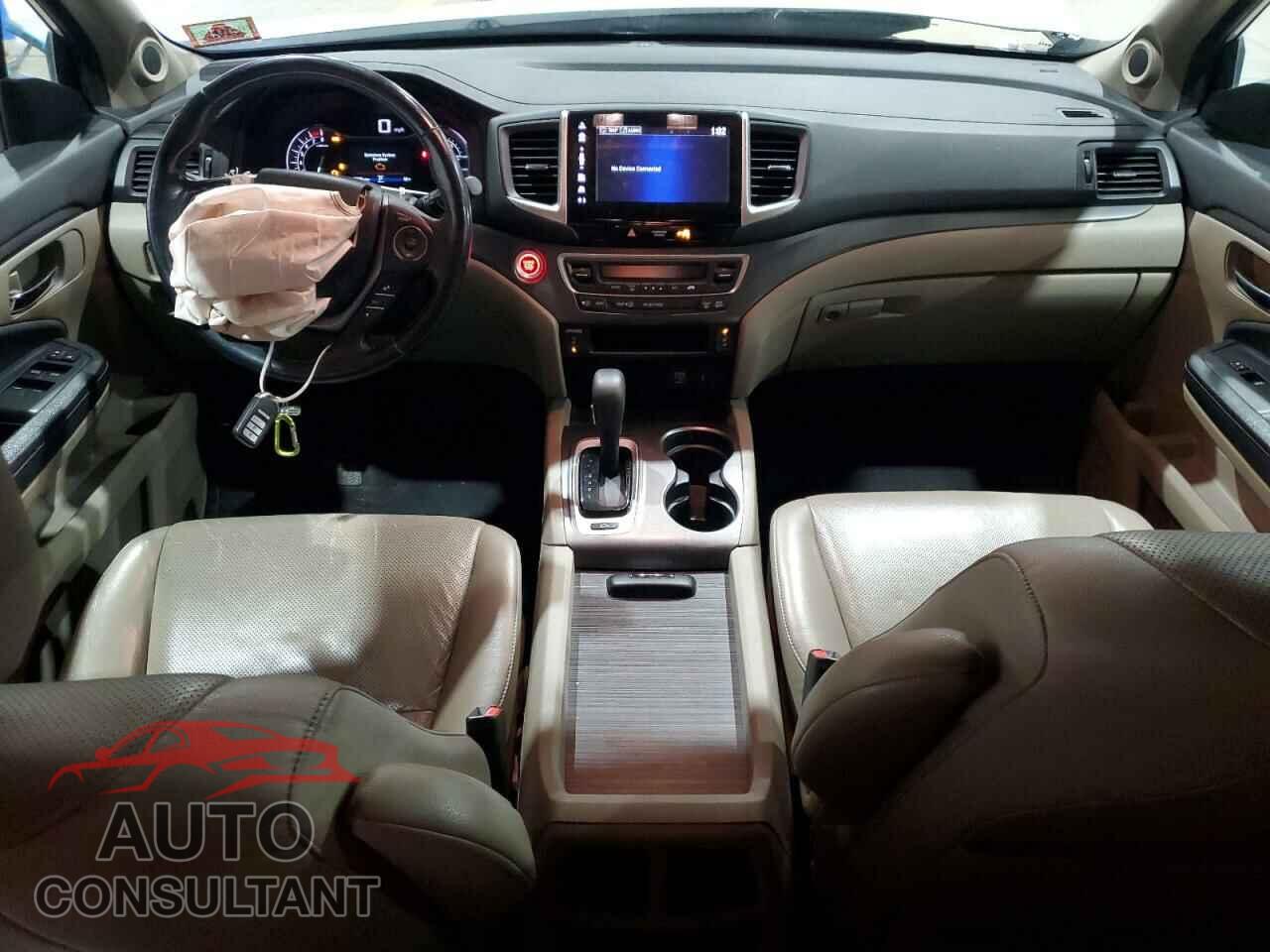 HONDA RIDGELINE 2017 - 5FPYK3F63HB010133