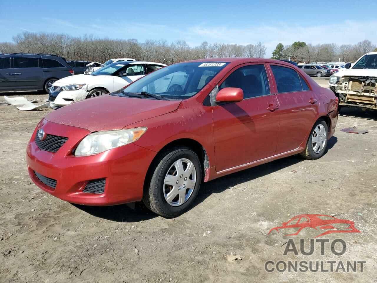 TOYOTA COROLLA 2009 - JTDBL40E099024682
