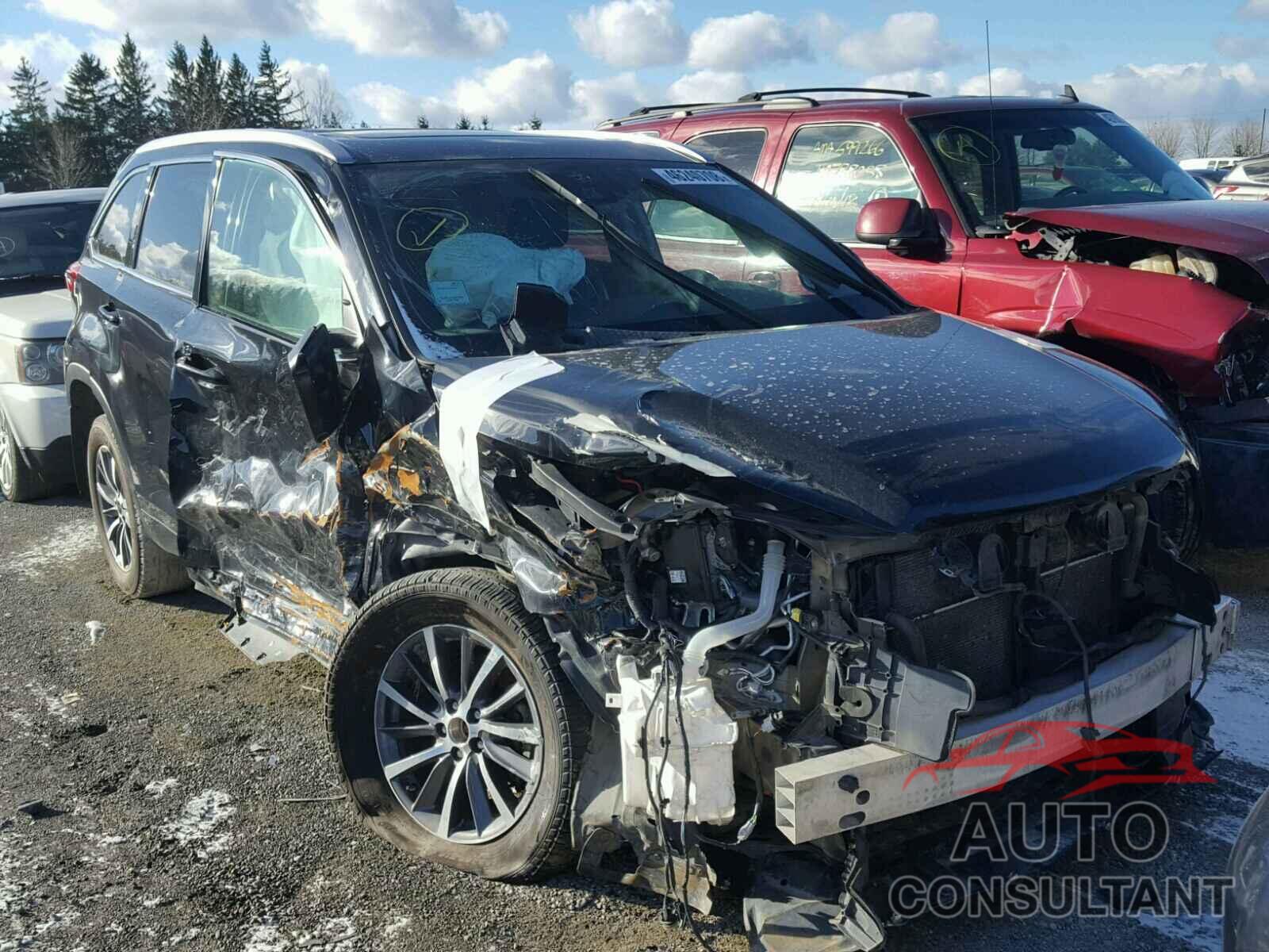 TOYOTA HIGHLANDER HYBRID 2017 - 5TDJGRFH8HS036481