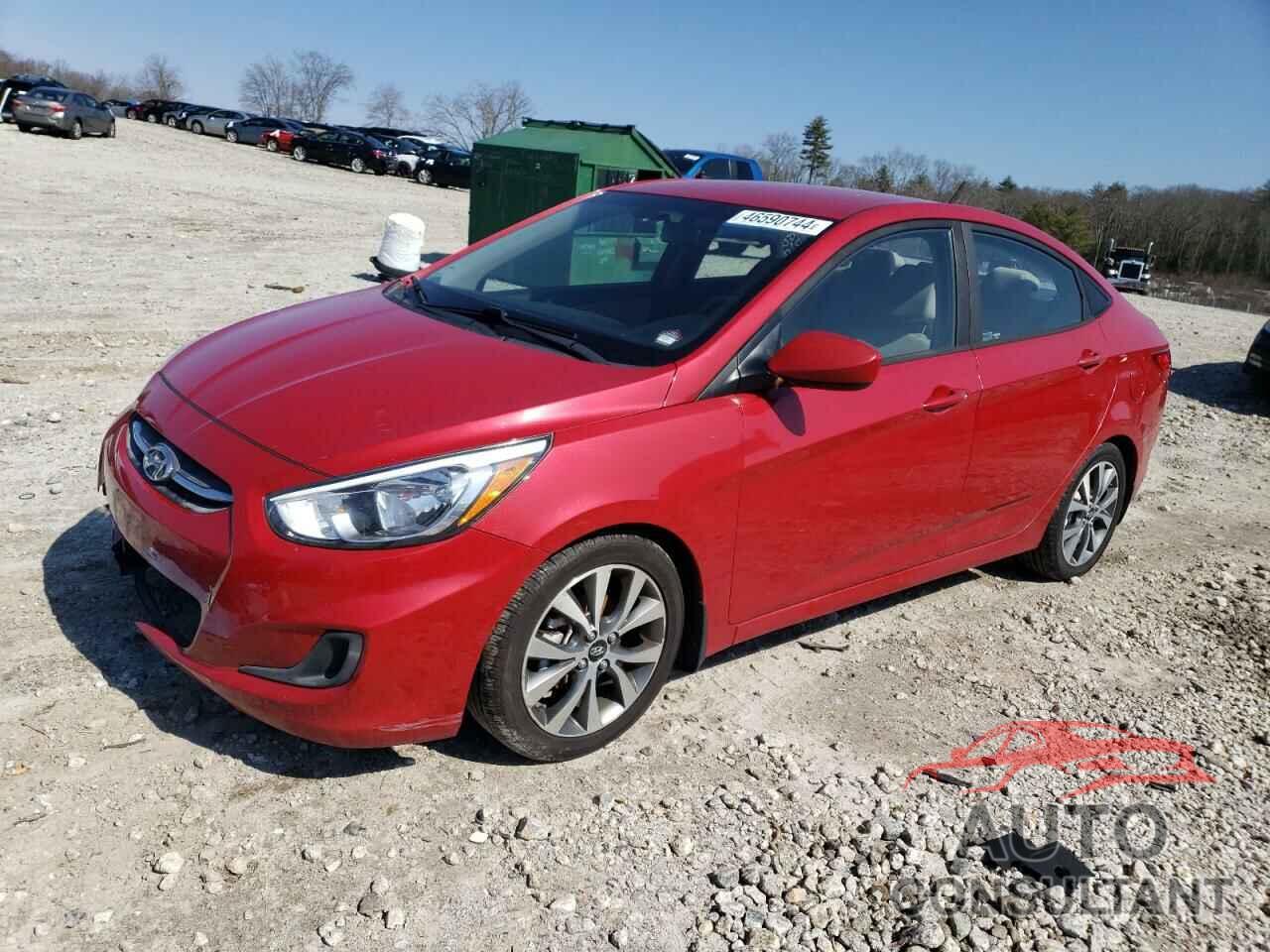 HYUNDAI ACCENT 2016 - KMHCT4AE2GU109211