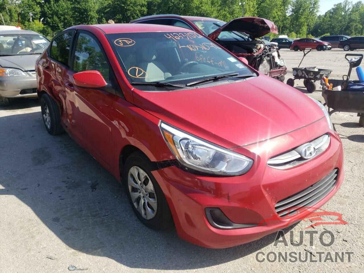 HYUNDAI ACCENT 2017 - KMHCT4AE1HU185956