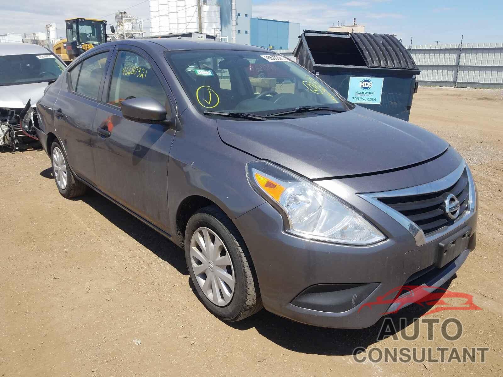 NISSAN VERSA 2016 - 3N1CN7AP0GL877087