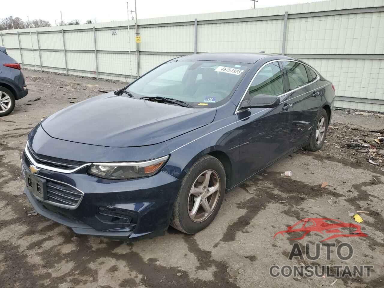 CHEVROLET MALIBU 2017 - 1G1ZC5ST1HF161607