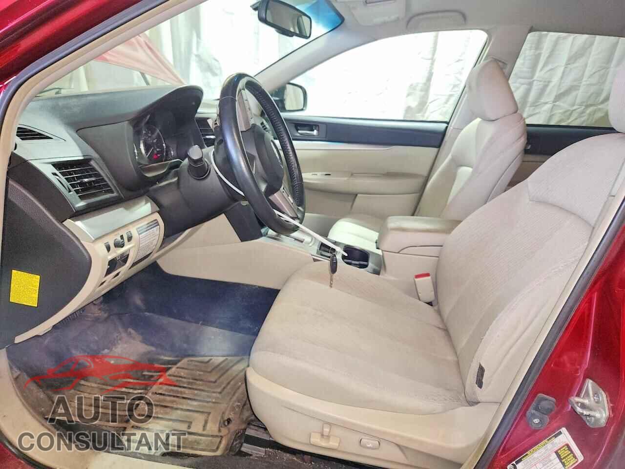 SUBARU OUTBACK 2011 - 4S4BRBCC5B3338281