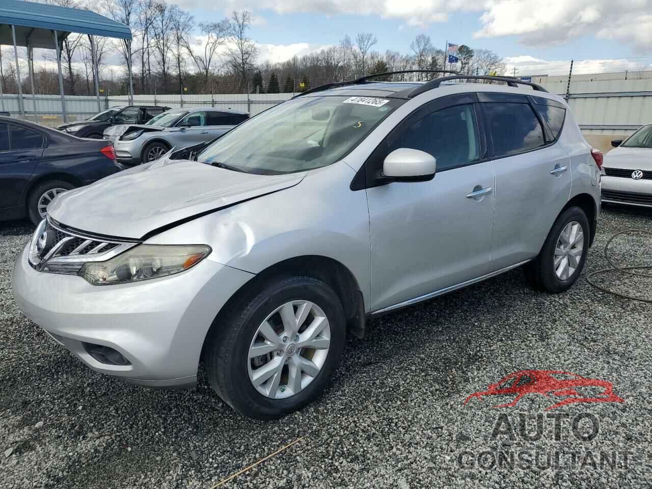 NISSAN MURANO 2013 - JN8AZ1MW2DW300919