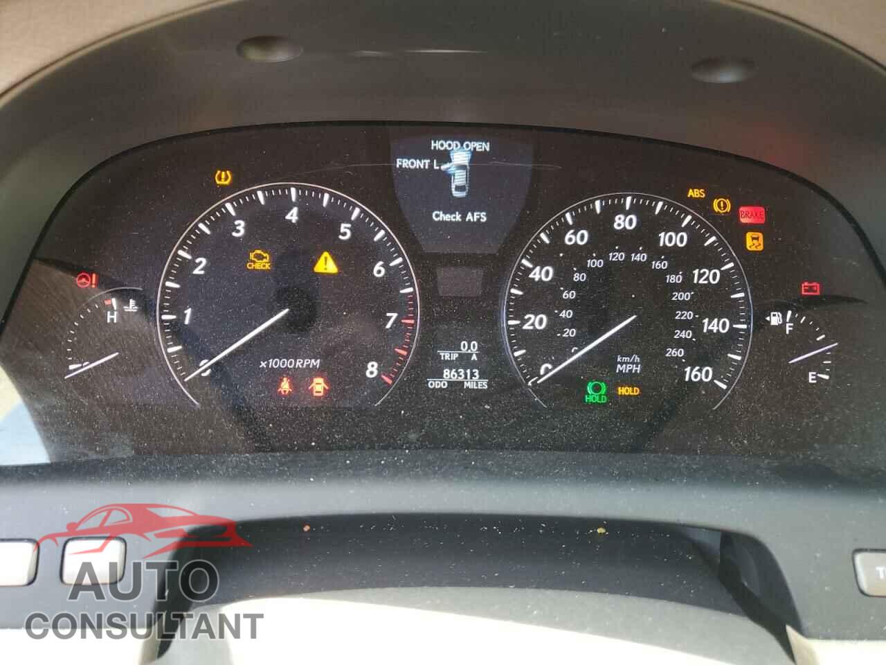 LEXUS LS460 2011 - JTHCL5EF8B5011380