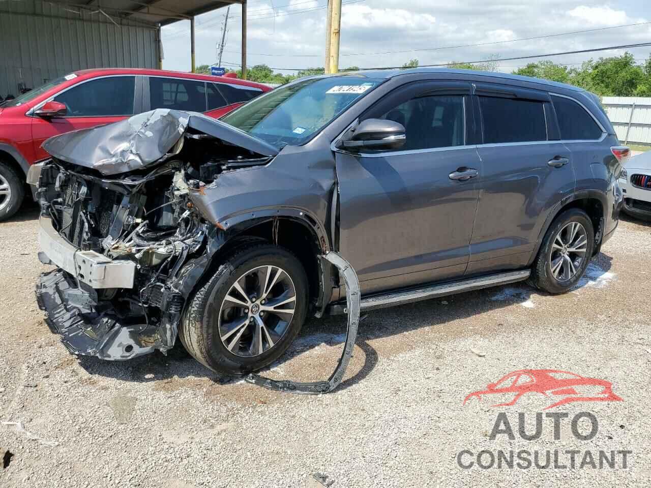 TOYOTA HIGHLANDER 2016 - 5TDKKRFH2GS143544