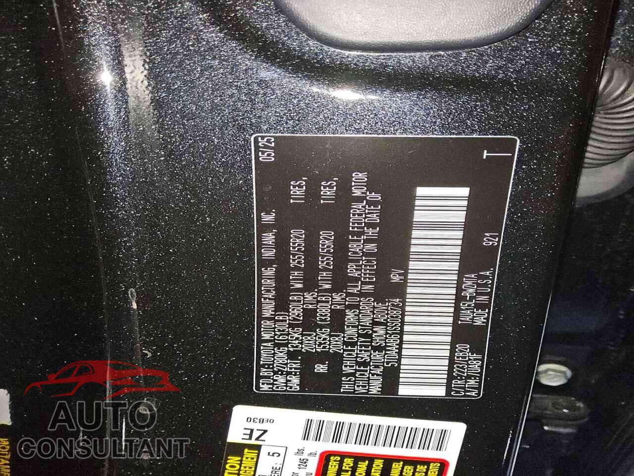 LEXUS UNKNOWN 2025 - 5TDAAAB61SS038734