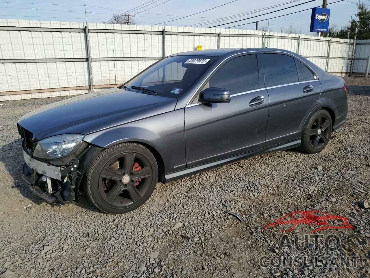 MERCEDES-BENZ C-CLASS 2011 - WDDGF8BB9BR175569