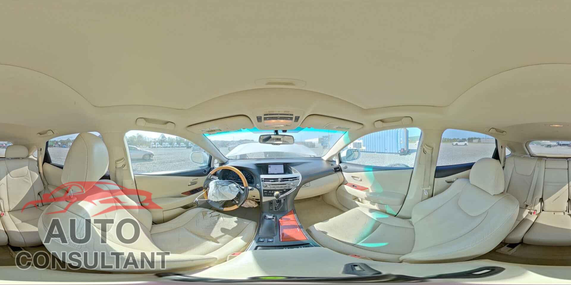 LEXUS RX350 2012 - 2T2BK1BA0CC125326