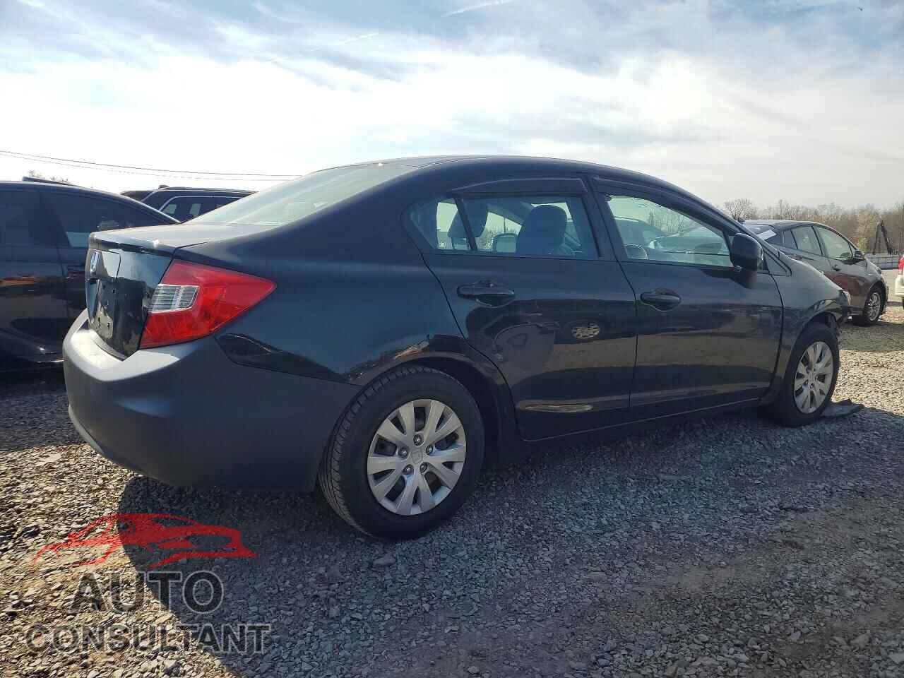 HONDA CIVIC 2012 - 19XFB2F51CE366502