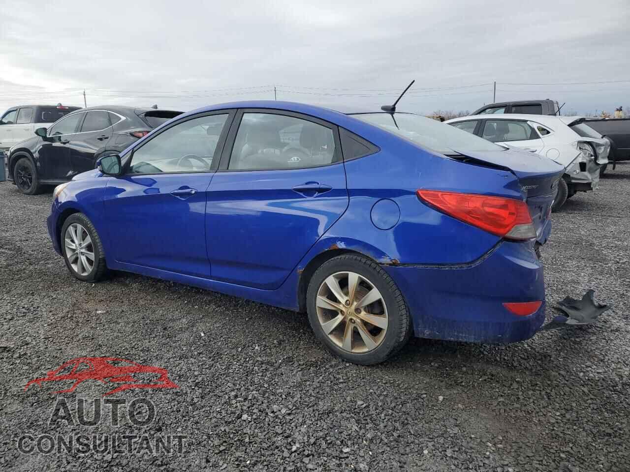 HYUNDAI ACCENT 2012 - KMHCU4AE2CU222647