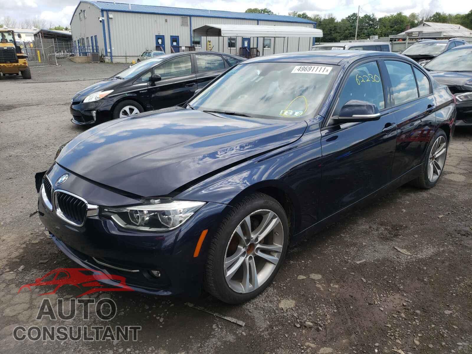 BMW 3 SERIES 2016 - WBA8E3G51GNU38480