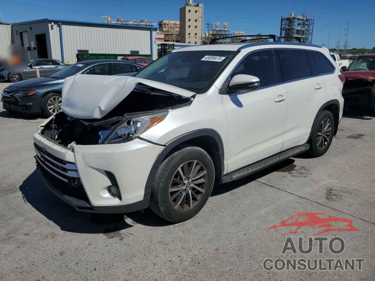 TOYOTA HIGHLANDER 2017 - 5TDKZRFH5HS515830