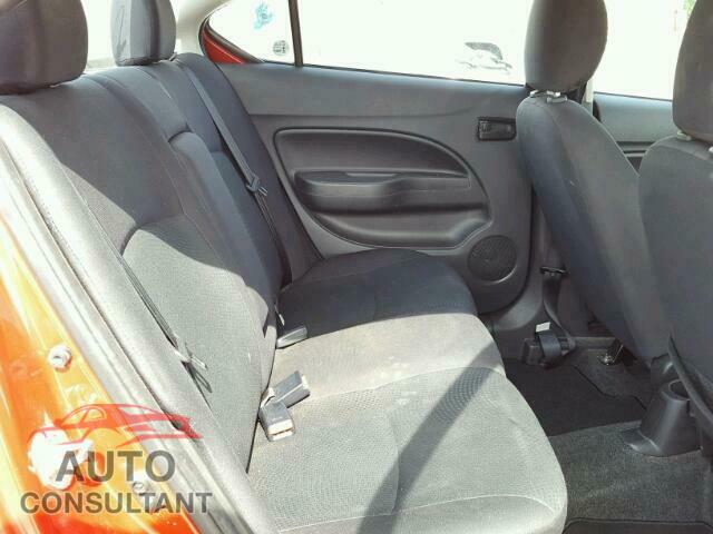 MITSUBISHI MIRAGE 2017 - ML32F3FJ3HHF08362