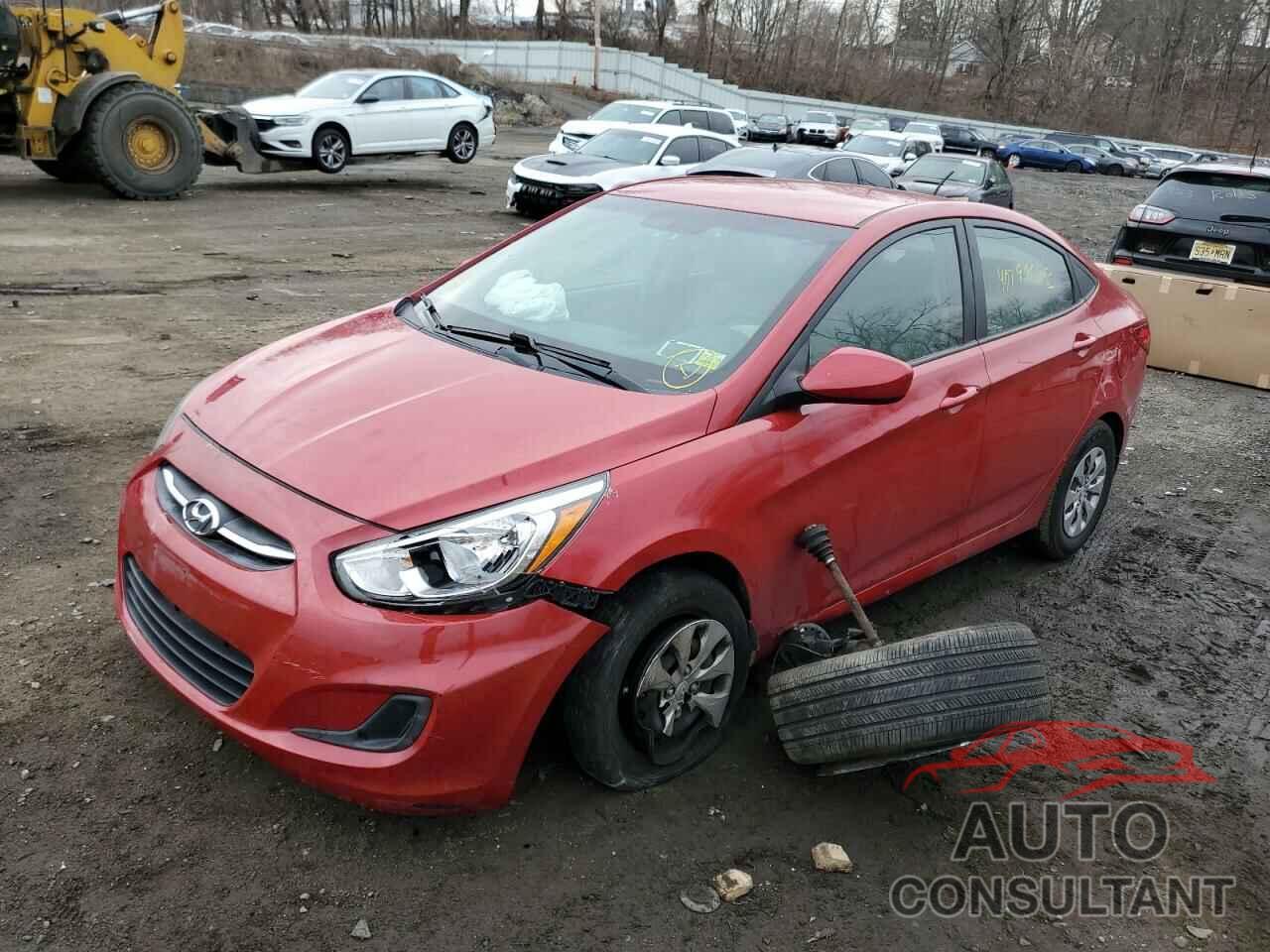 HYUNDAI ACCENT 2017 - KMHCT4AE8HU335612