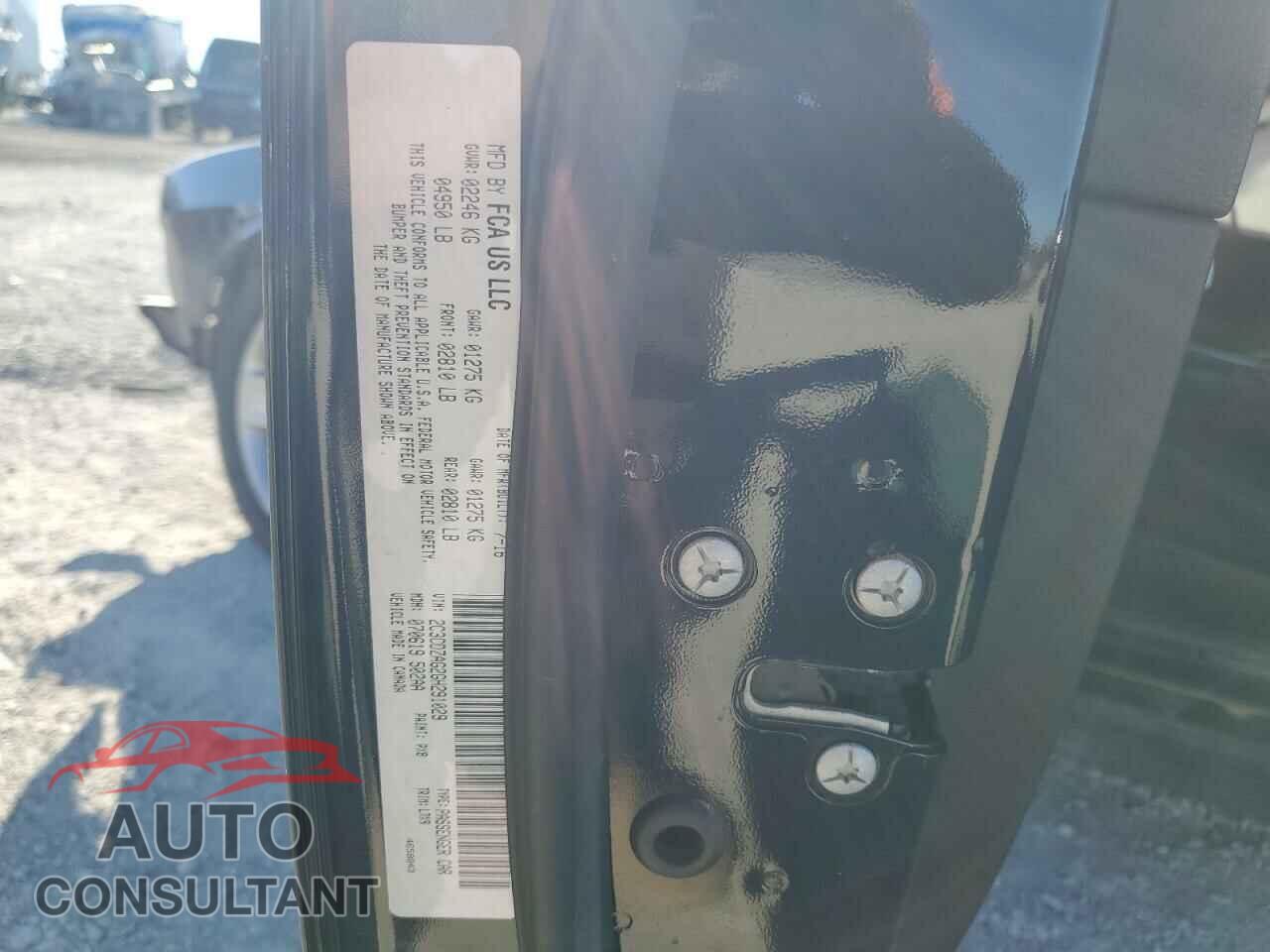 DODGE CHALLENGER 2016 - 2C3CDZAG2GH291029