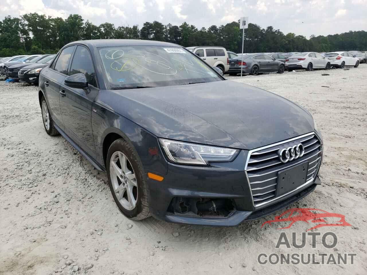 AUDI A4 2018 - WAUKMAF40JA120029