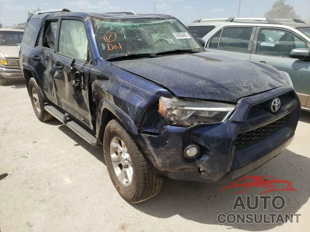 TOYOTA 4RUNNER 2017 - JTEZU5JR3H5154914