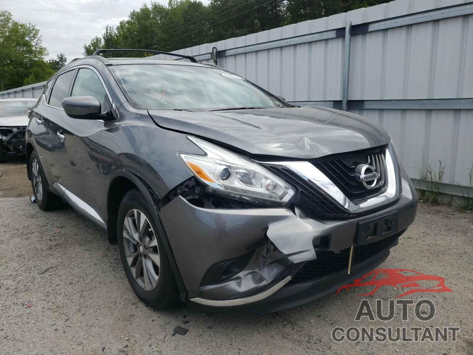 NISSAN MURANO 2016 - 5N1AZ2MH3GN140901