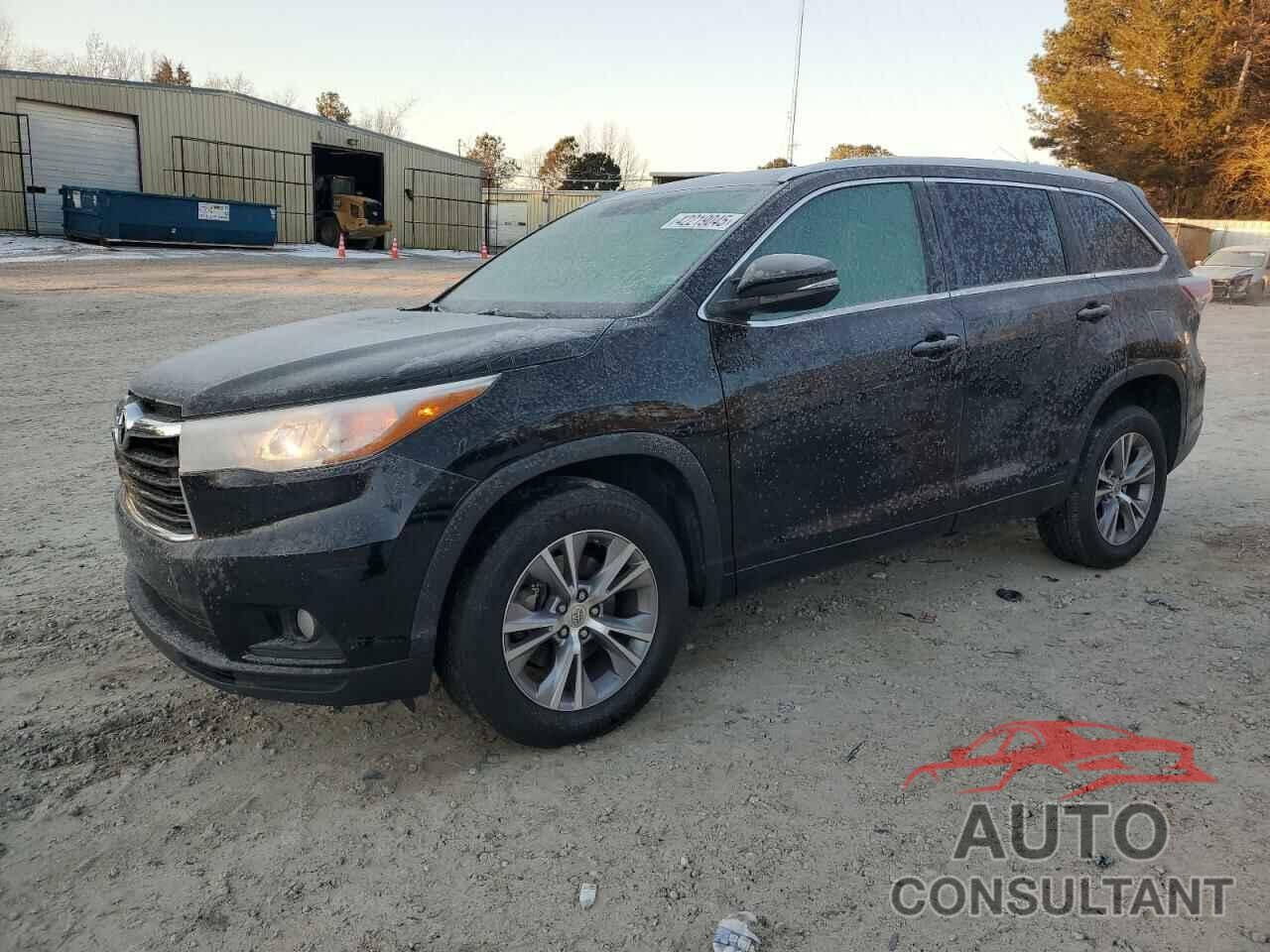 TOYOTA HIGHLANDER 2015 - 5TDKKRFH5FS064268