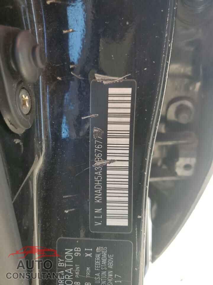 KIA RIO 2011 - KNADH5A32B6767717