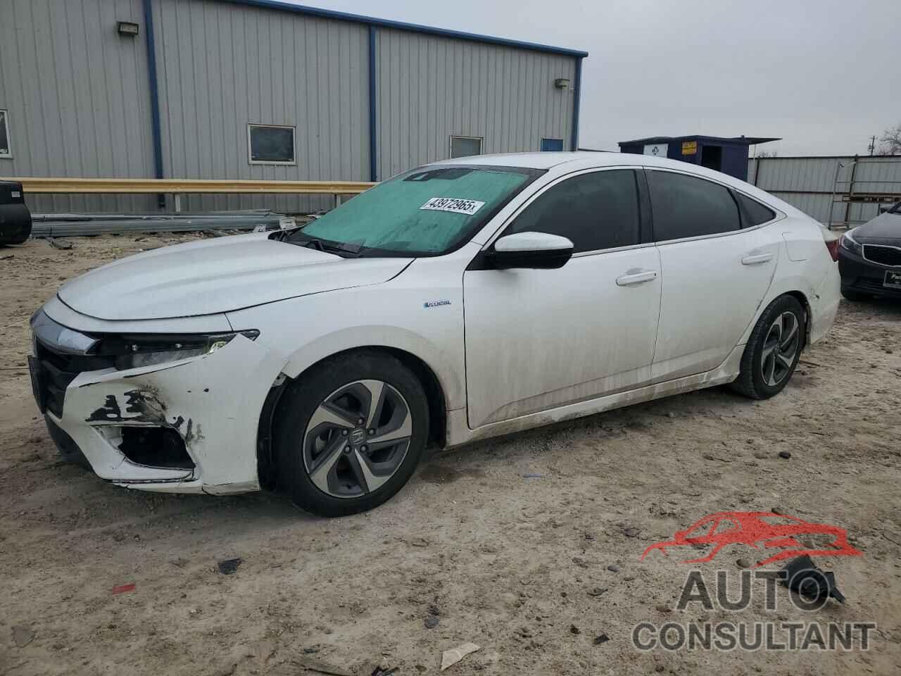HONDA INSIGHT 2019 - 19XZE4F52KE010350