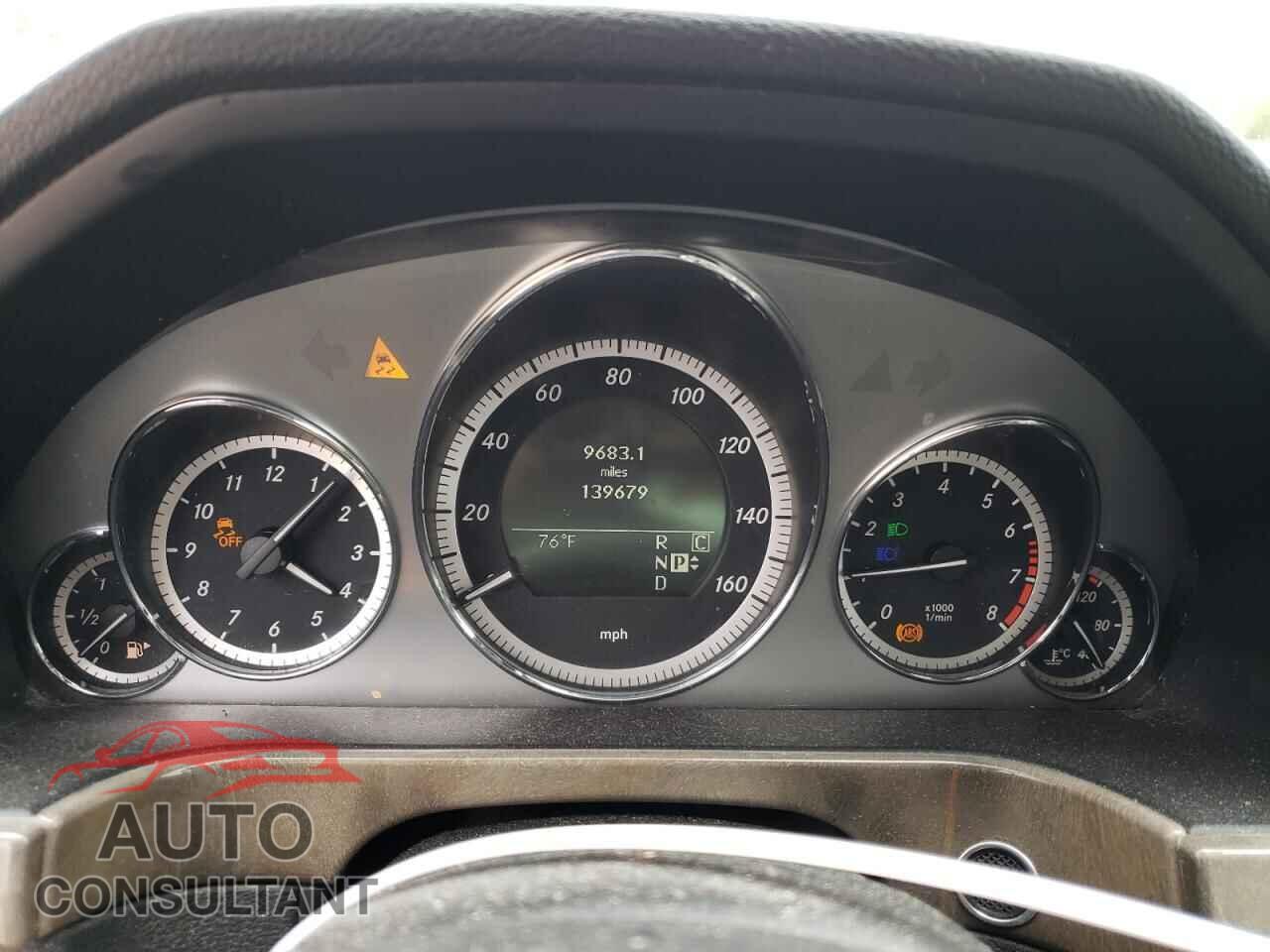 MERCEDES-BENZ E-CLASS 2010 - WDDHF5GB3AA105901