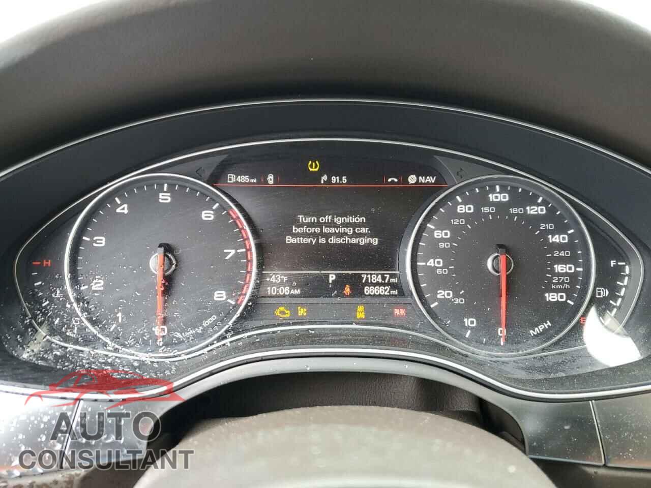 AUDI A6 2015 - WAUDFAFC8FN029357