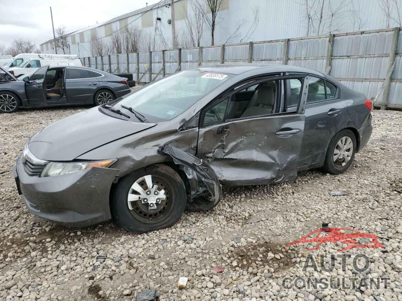 HONDA CIVIC 2012 - 19XFB2E56CE056489