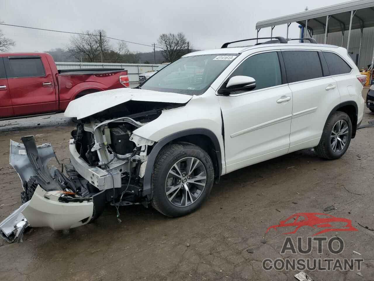 TOYOTA HIGHLANDER 2016 - 5TDJKRFH5GS277783