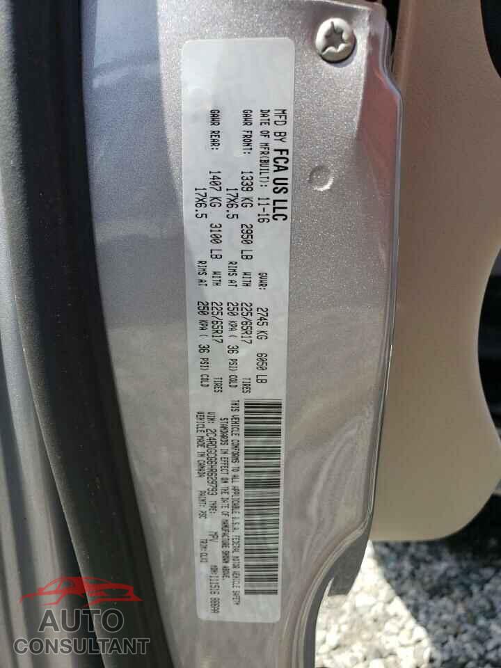 DODGE CARAVAN 2017 - 2C4RDGCG6HR629793