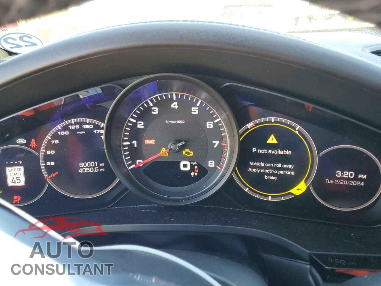 PORSCHE CAYENNE 2019 - WP1AB2AY9KDA65356