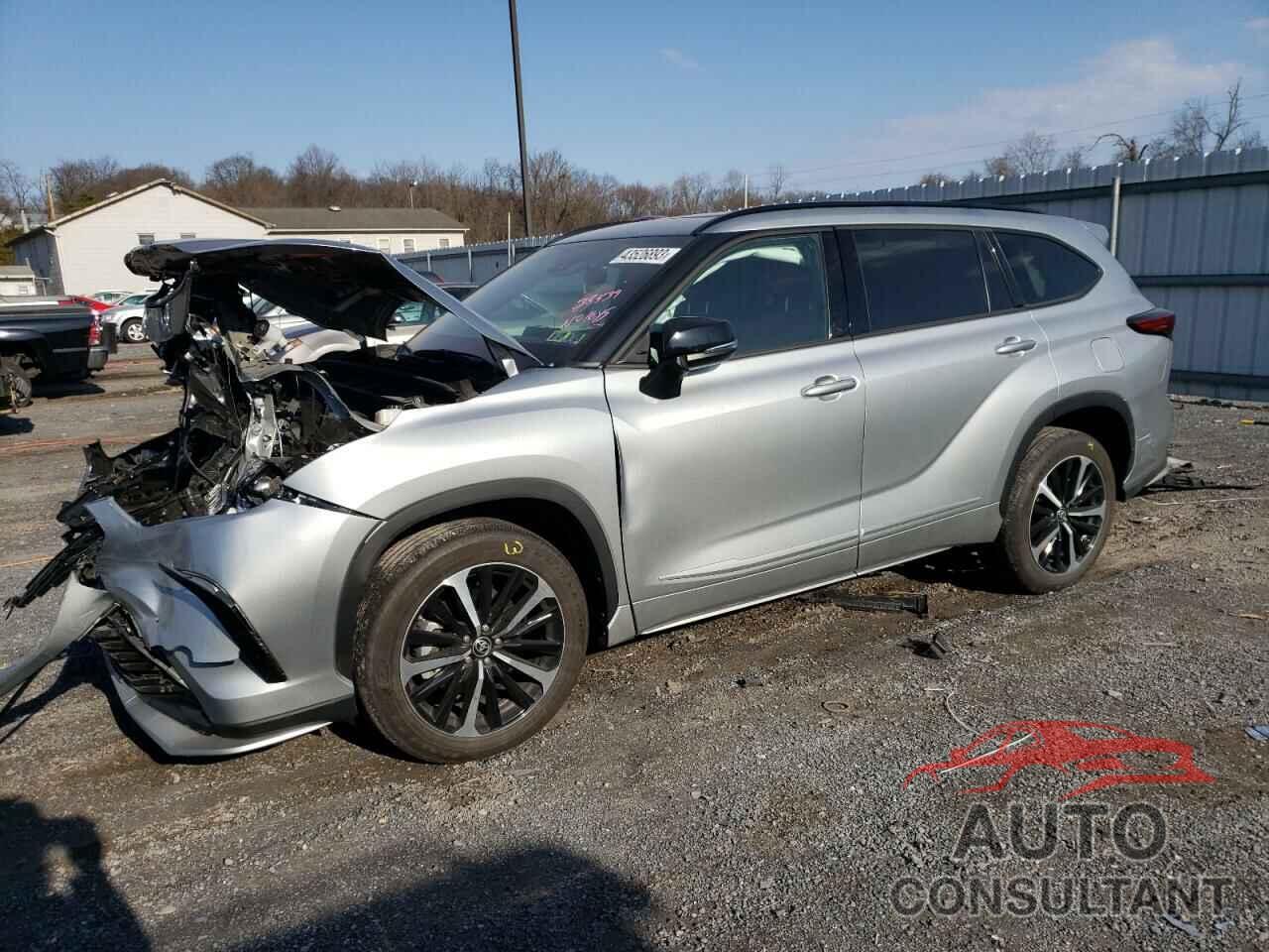 TOYOTA HIGHLANDER 2021 - 5TDLZRBH8MS072321