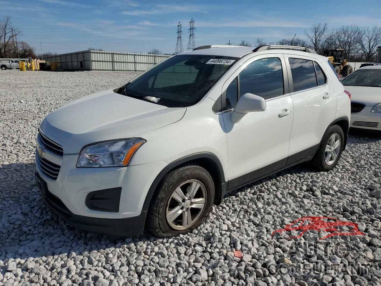 CHEVROLET TRAX 2016 - KL7CJLSB7GB657612