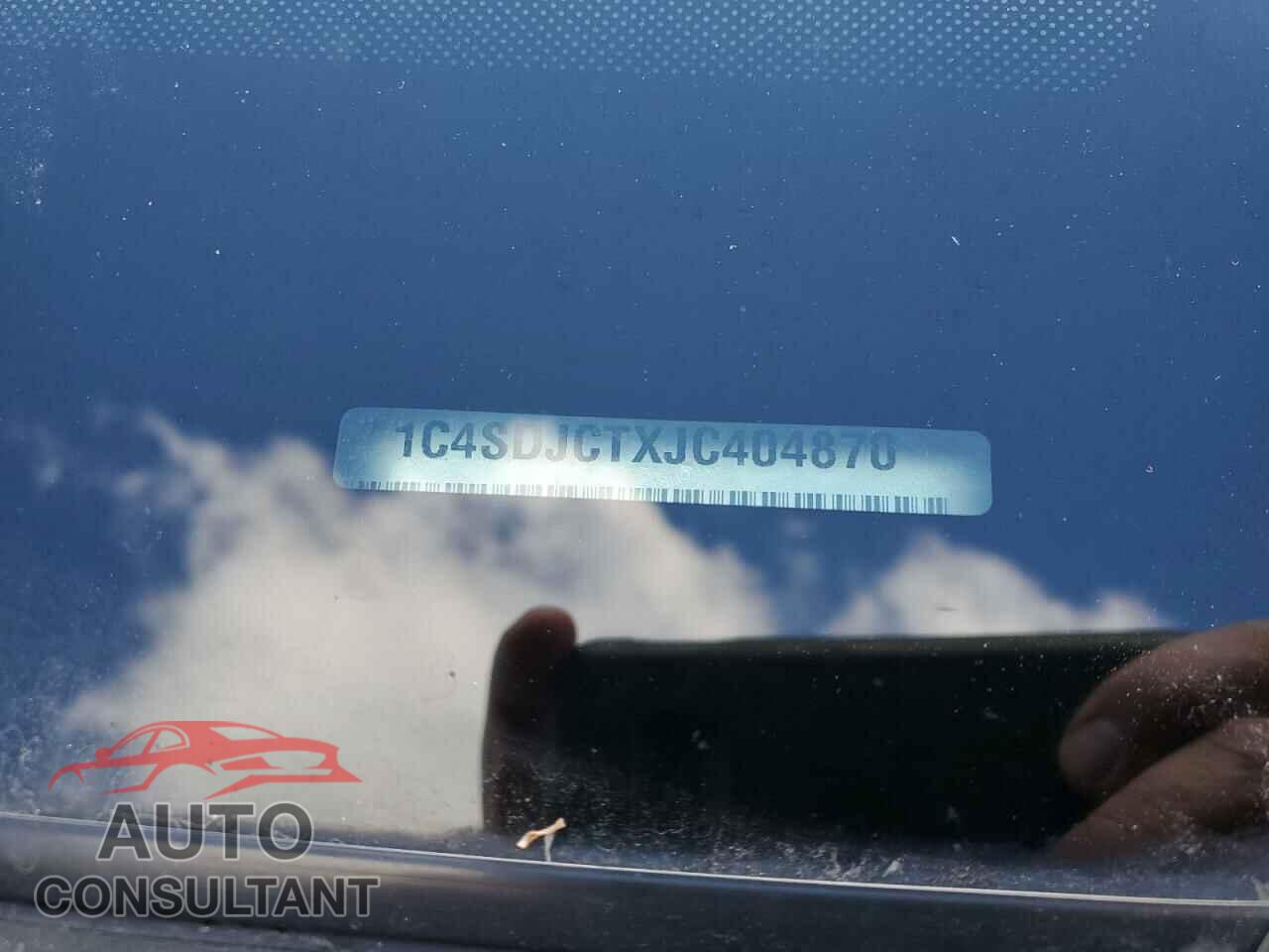 DODGE DURANGO 2018 - 1C4SDJCTXJC404870