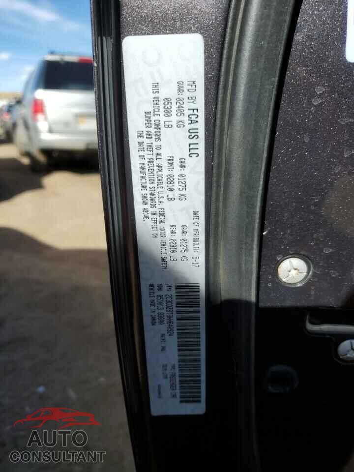 DODGE CHALLENGER 2017 - 2C3CDZBT3HH640924