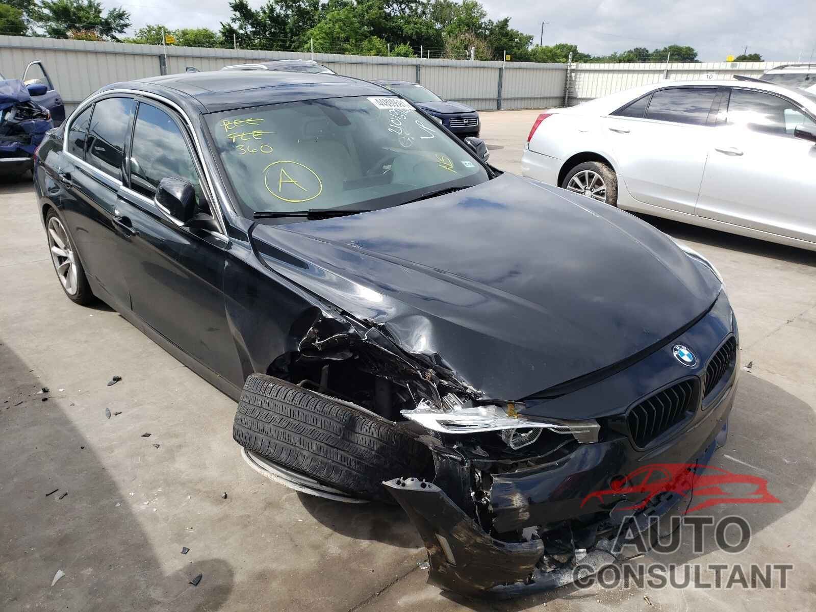 BMW 3 SERIES 2017 - WBA8E1C33HA156469