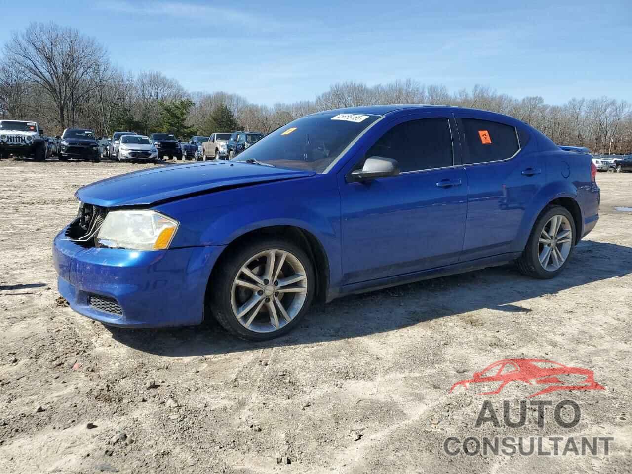 DODGE AVENGER 2013 - 1C3CDZAG4DN587382
