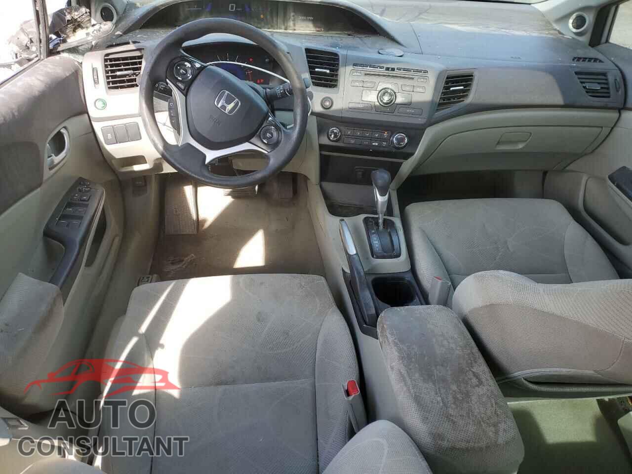 HONDA CIVIC 2012 - 19XFB2F84CE302495