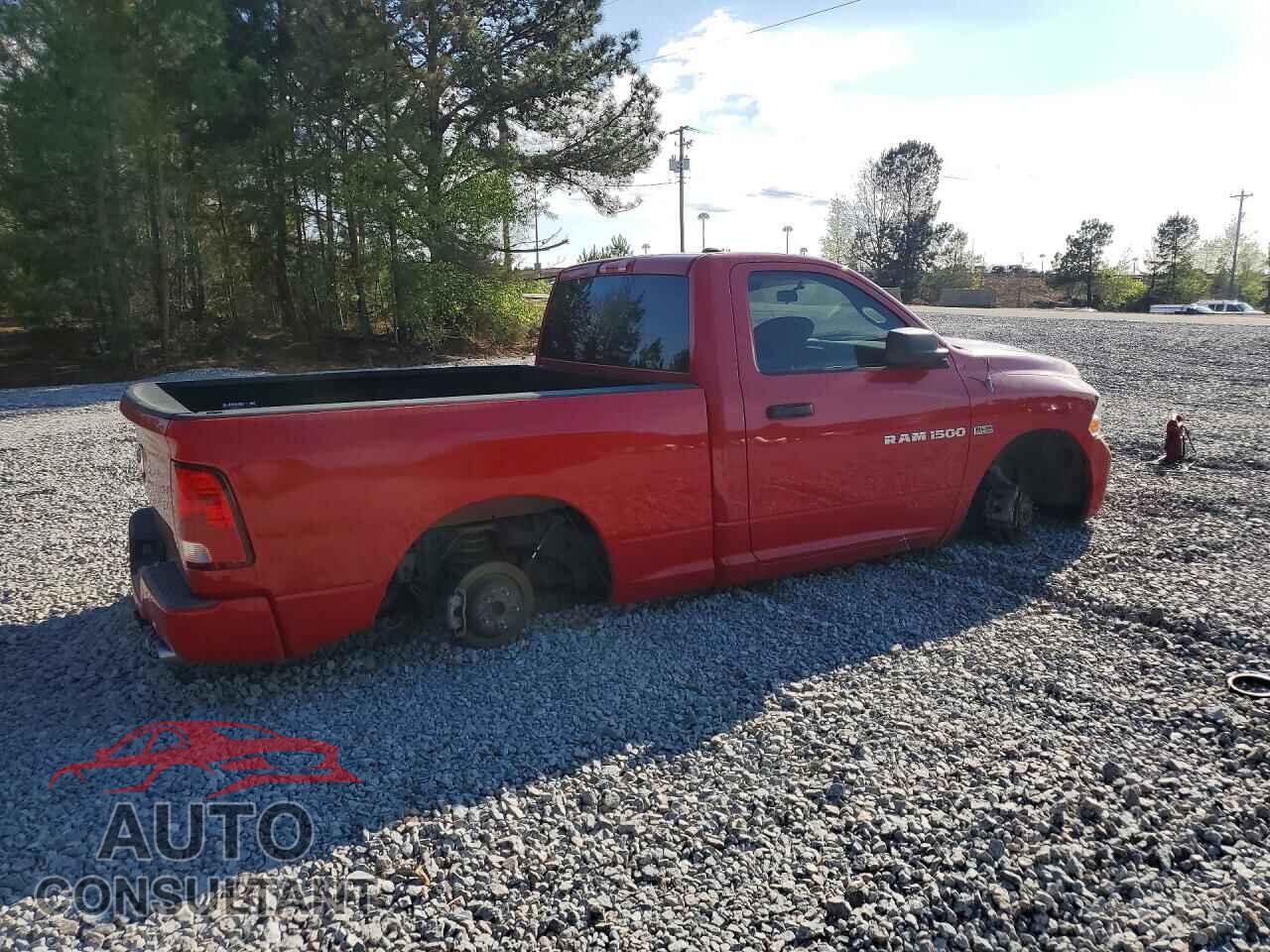 DODGE RAM 1500 2012 - 3C6JD6AT3CG193238