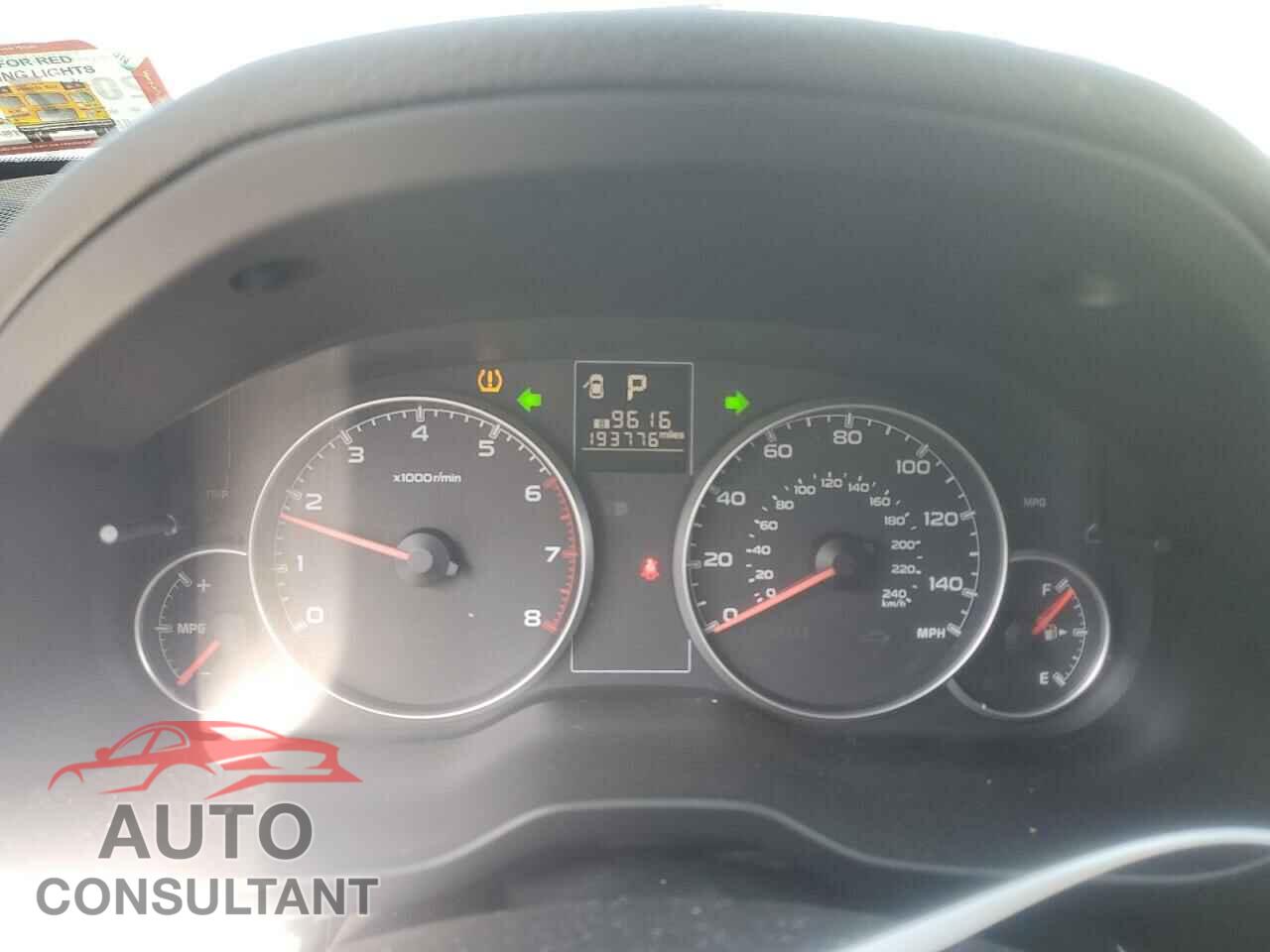 SUBARU OUTBACK 2013 - 4S4BRBCCXD3201470