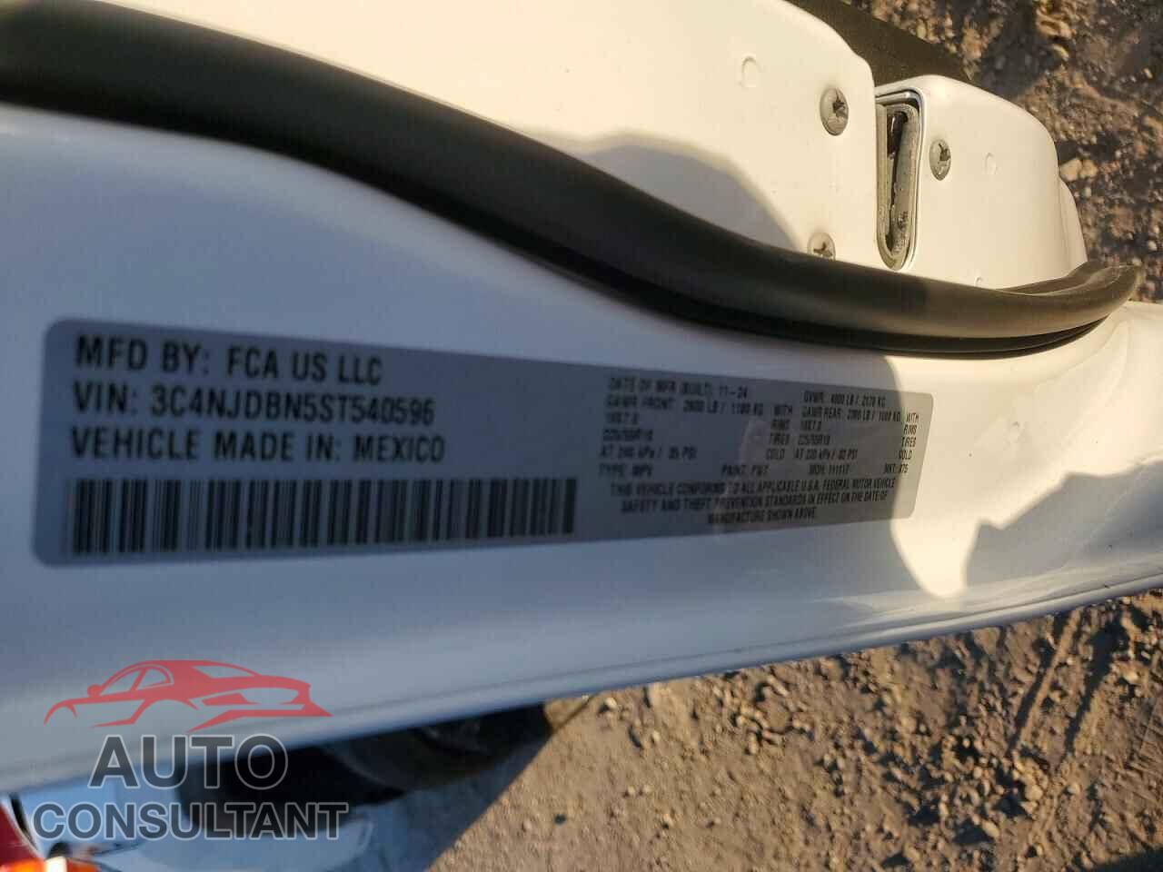 JEEP COMPASS 2025 - 3C4NJDBN5ST540596