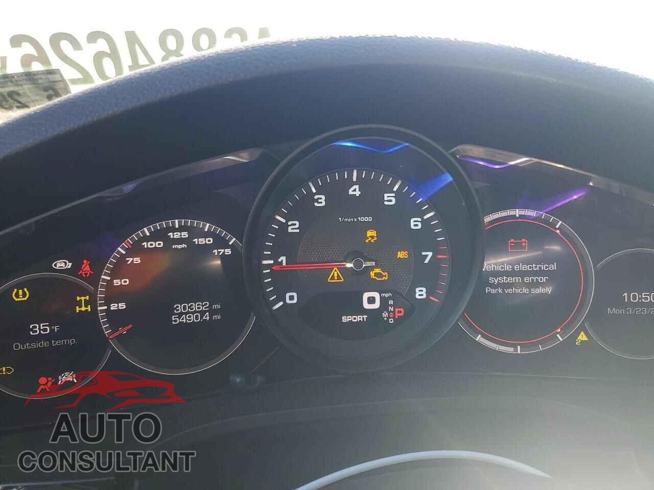 PORSCHE CAYENNE 2020 - WP1AA2AY6LDA00887