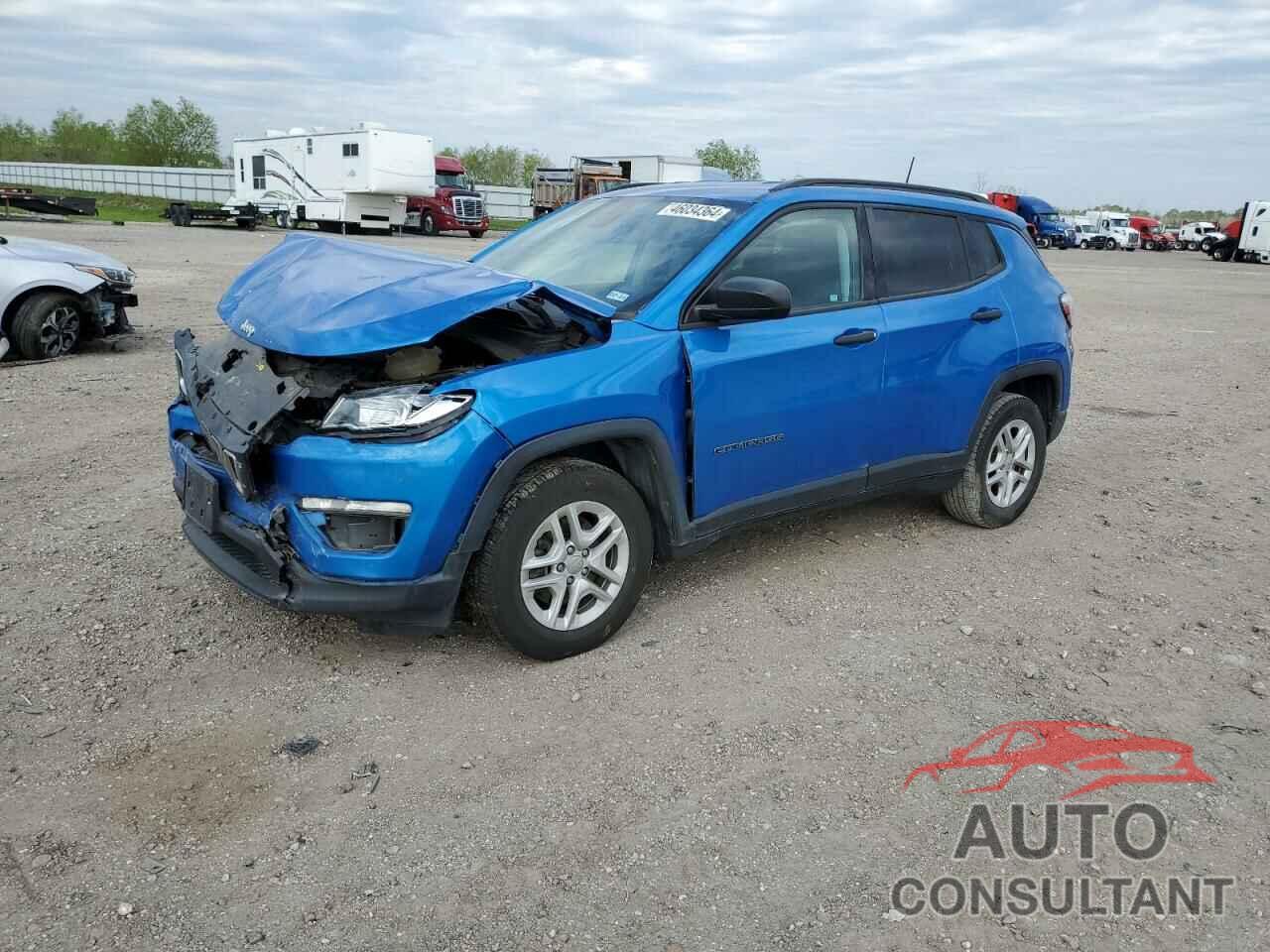 JEEP COMPASS 2017 - 3C4NJCAB4HT668354