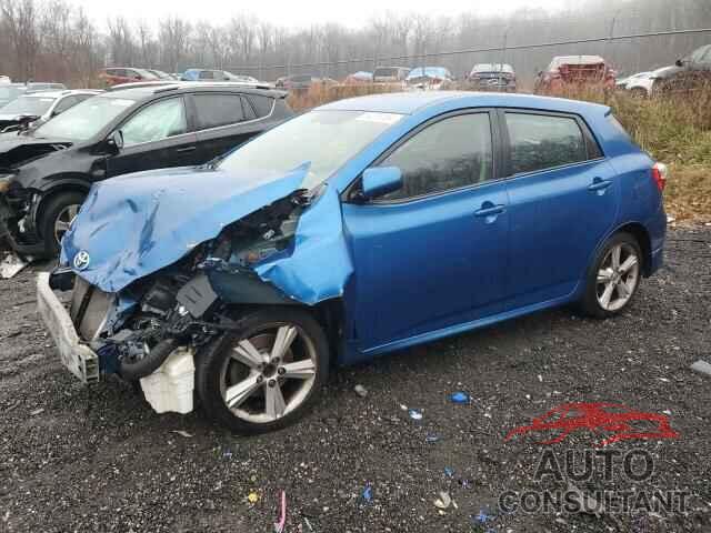 TOYOTA COROLLA 2009 - 2T1LE40E59C008812