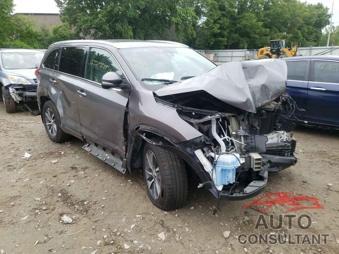 TOYOTA HIGHLANDER 2017 - 5TDJZRFHXHS389489