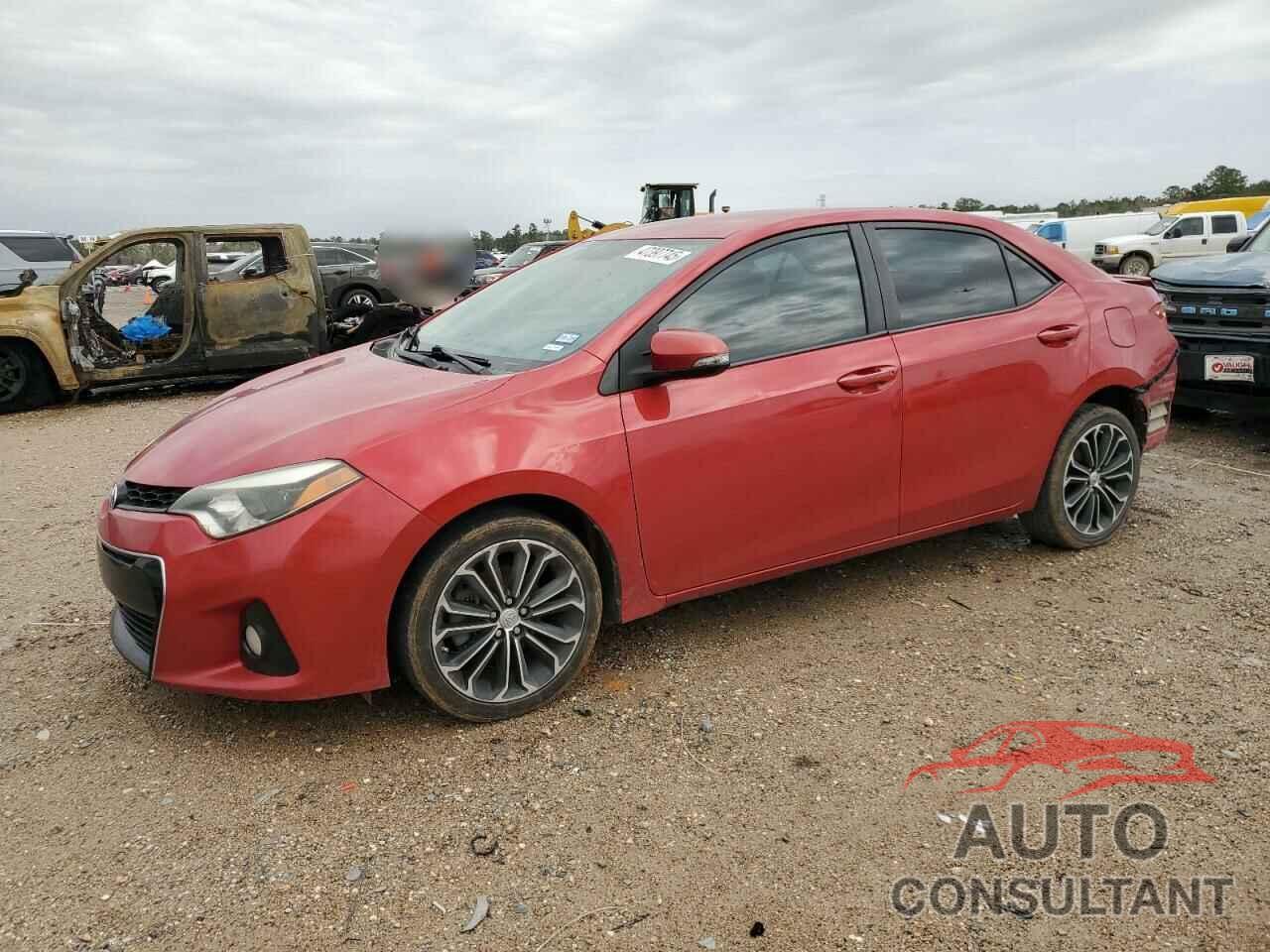 TOYOTA COROLLA 2014 - 2T1BURHE2EC048484