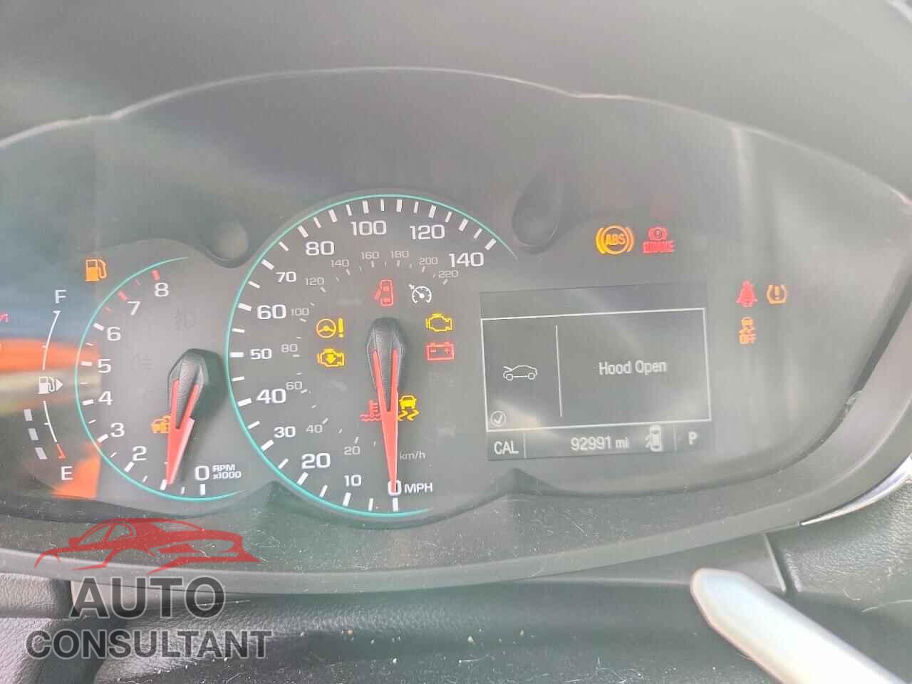 CHEVROLET TRAX 2017 - 3GNCJLSB3HL186181